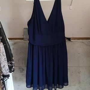 Charlotte Russe NAVY Secial Occassion DRESS xl